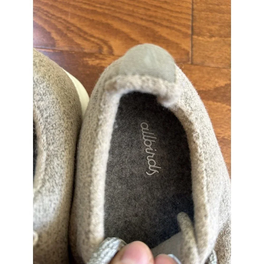Allbirds Merino Wool Runners Lace-Up Shoes WR‎ W8 Womens US 8 Sneaker Tan…